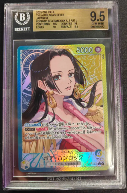 Boa Hancock OP14-041 Alternate Art Leader – Japanese – BGS 9.5