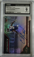 Ed Reed #FMA-ER – Finest Moments Autographs – 2025 Topps Finest – CGC 9 Mint / Auto 10