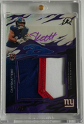 Cam Skattebo – 2025 Topps Resurgence Rookie Relic Signatures Purple /75 Auto – #RRS-CS