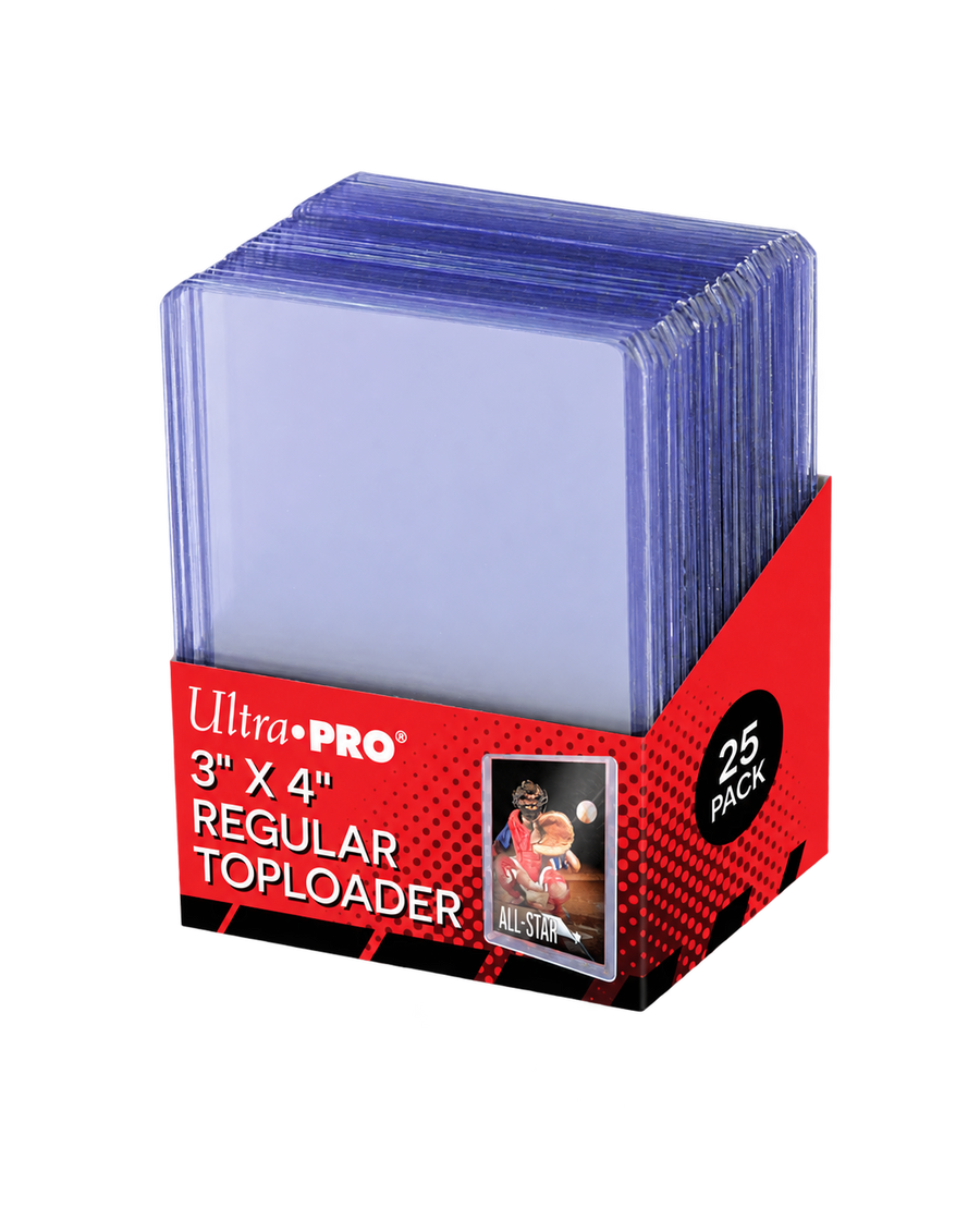 Ultra PRO Regular Toploaders 3" x 4" – 25 stuks